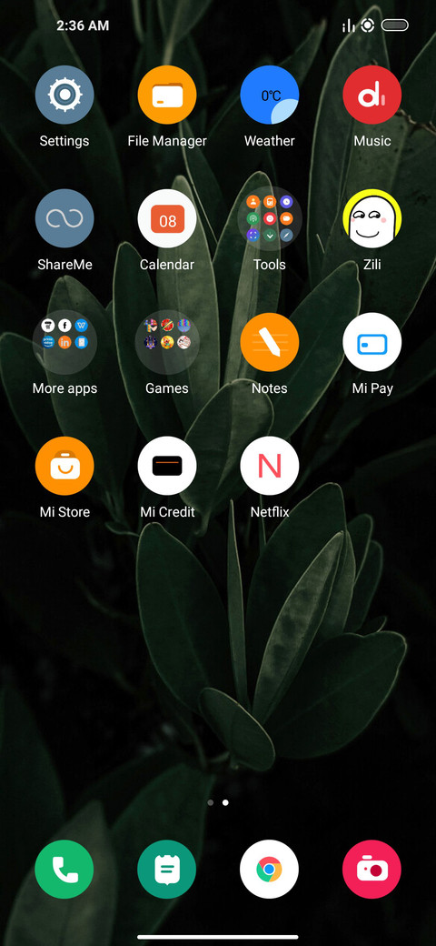 Widget screenshot