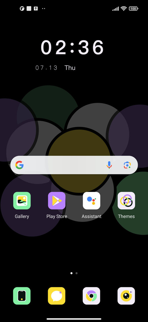 My circle diagram screenshot