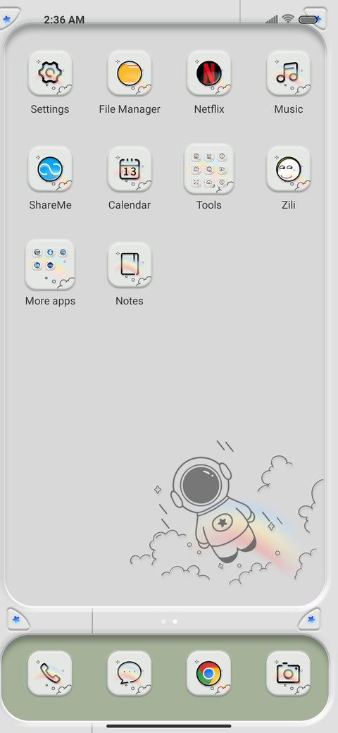 Dial astronaut screenshot