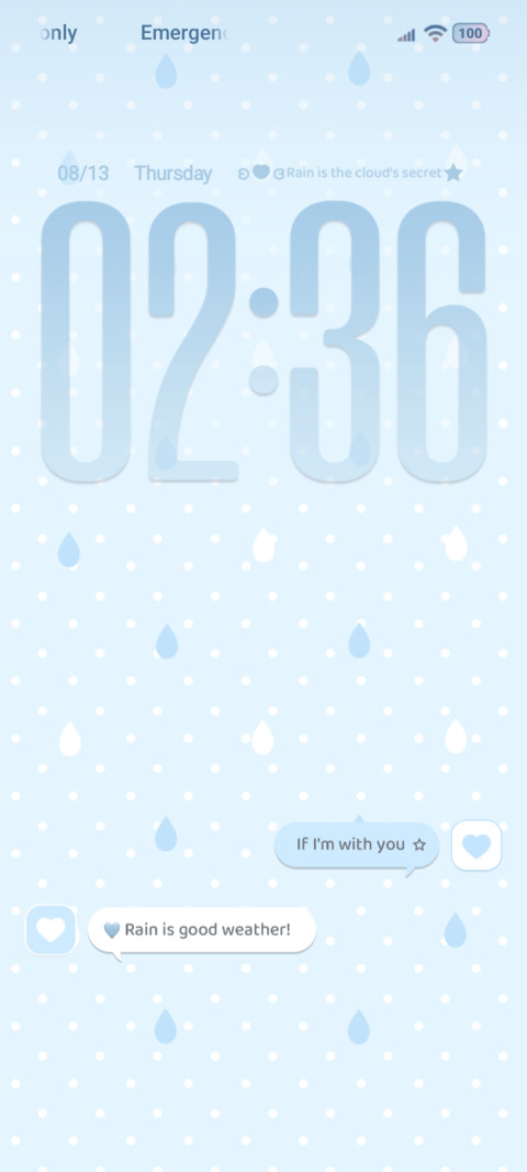 Feel the rain screenshot