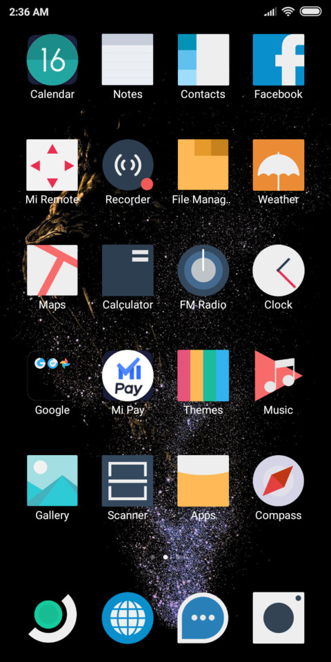 MINIUI screenshot