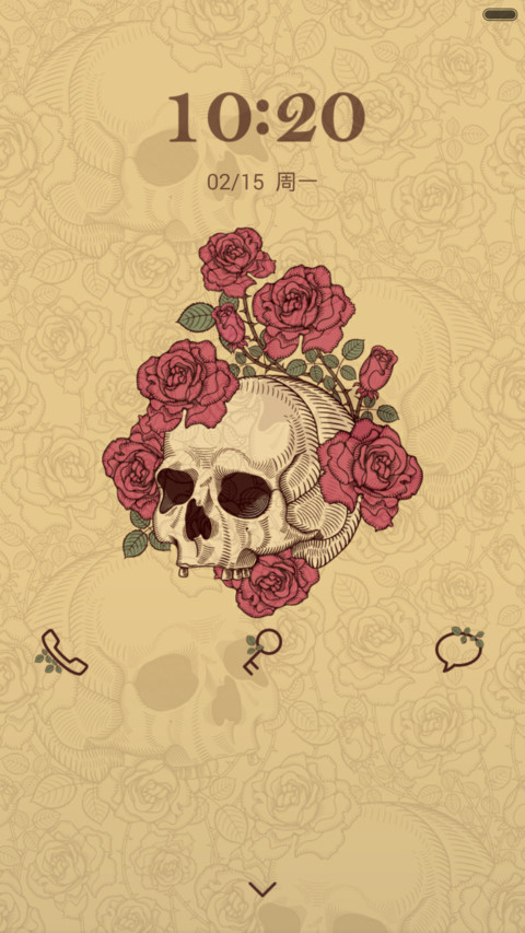skull and roses screenshot