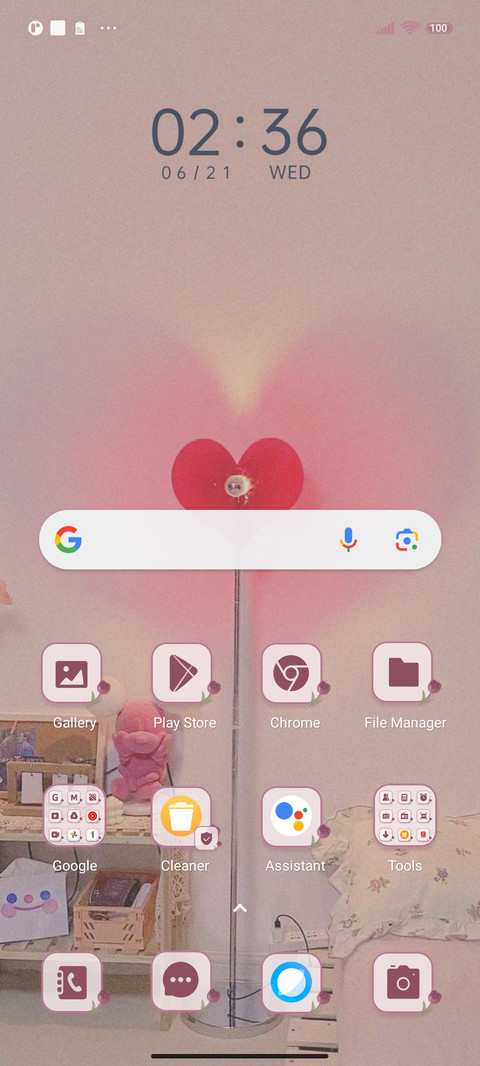 Cardiac signal screenshot