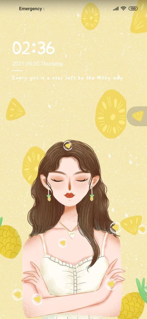 Pineapple girl screenshot
