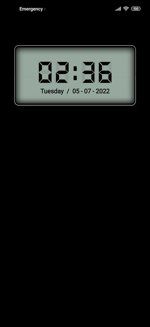 Old style screenshot