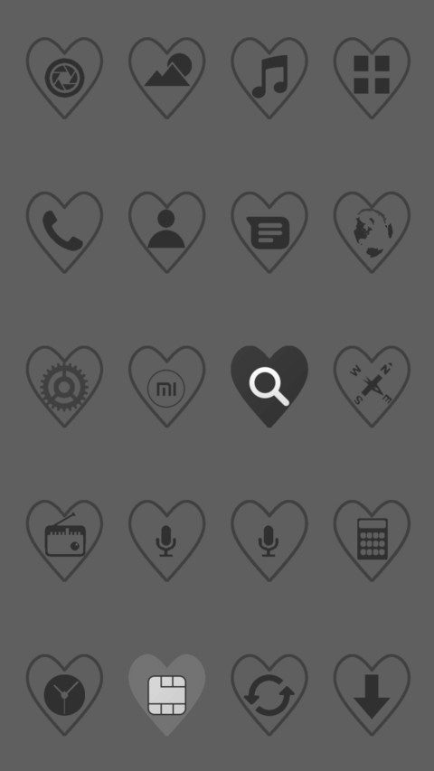 Minimal ui  love  screenshot