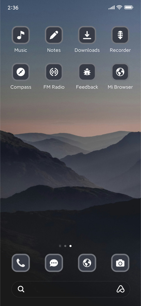 Mountain Range screenshot