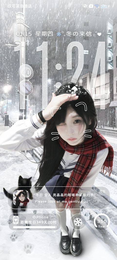 氛围 思念在冬季 screenshot