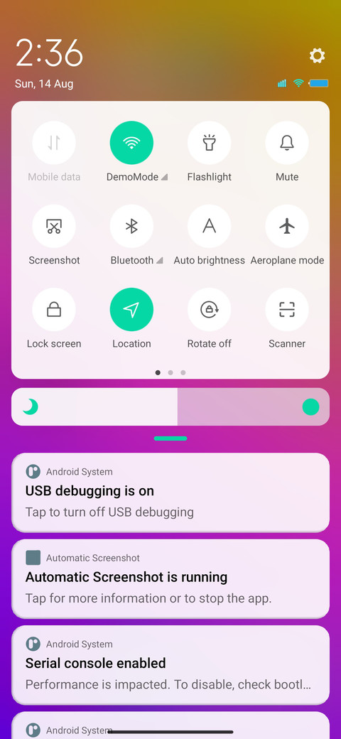 Colored 3D screenshot