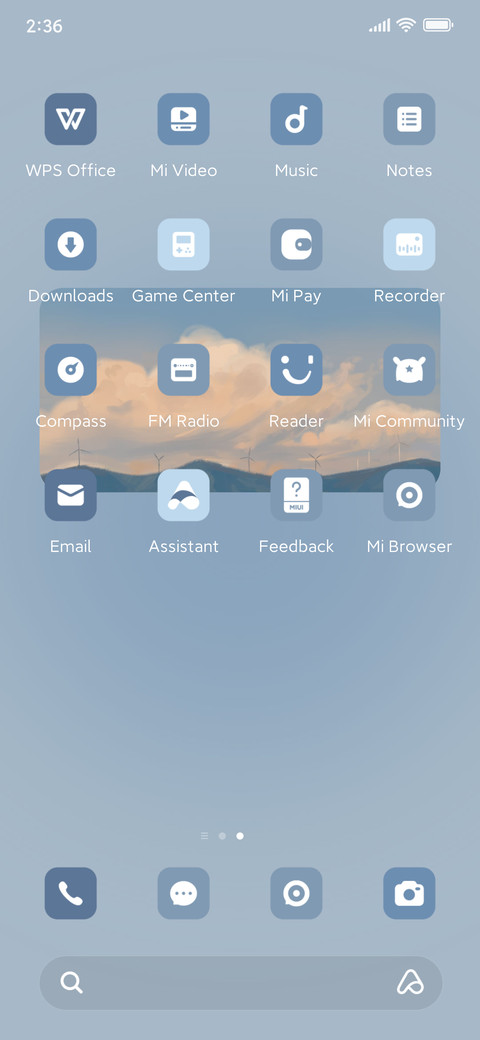 Blue Components screenshot