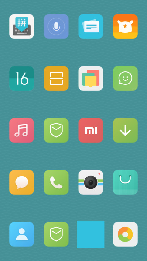 MIUI 7-Ocean Breeze screenshot