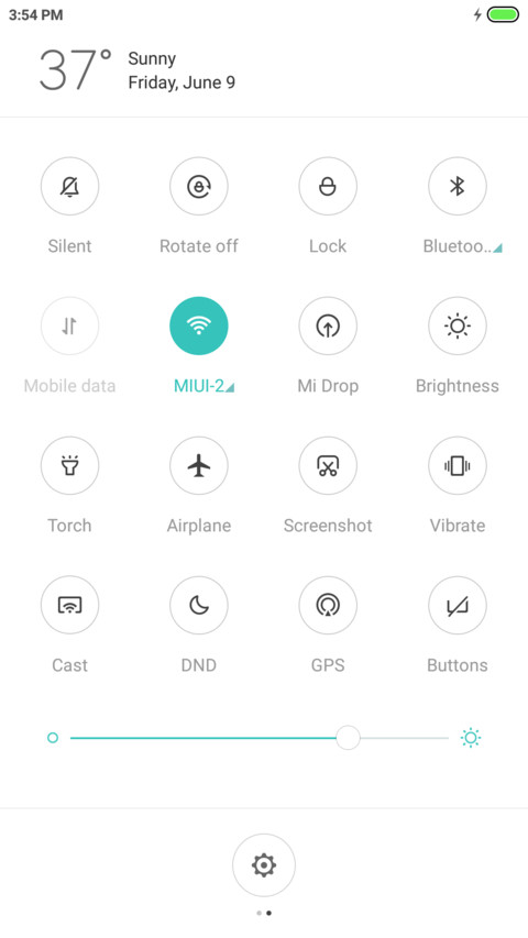 MInote3 screenshot