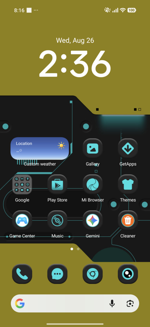 Mech Console screenshot