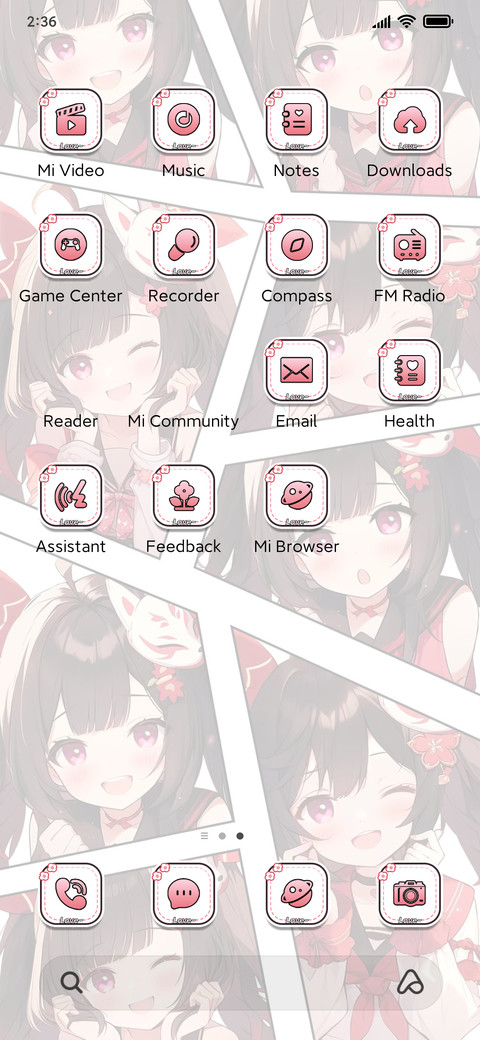 Comic fox fairy screenshot