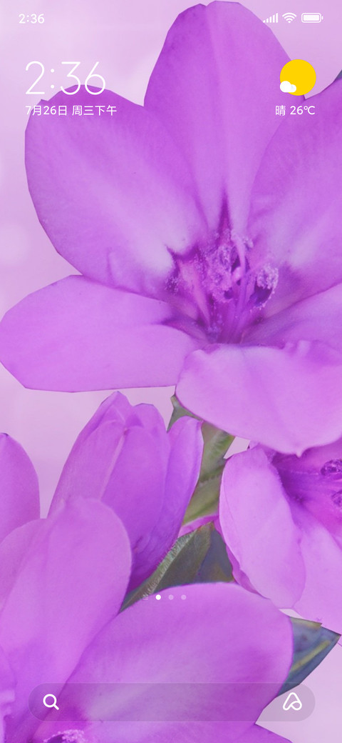 pastel blossom screenshot