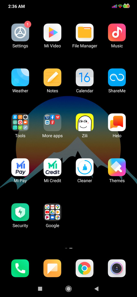 MixOS screenshot