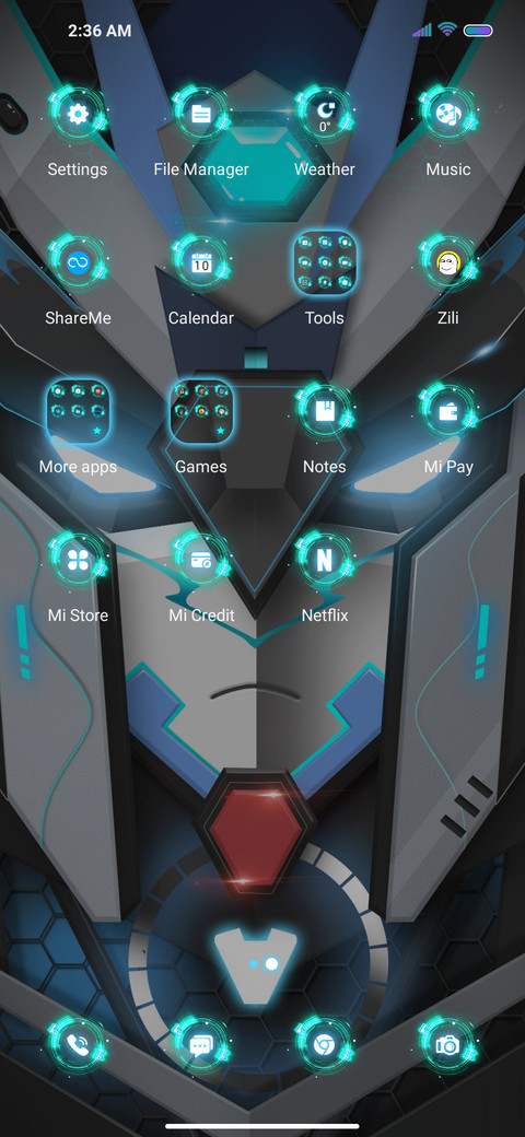 Cool morphing mech screenshot