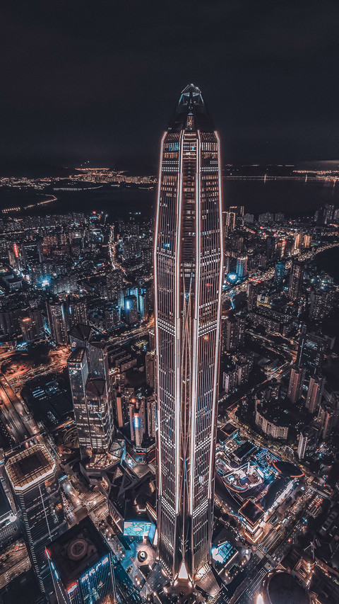 城市夜景 screenshot