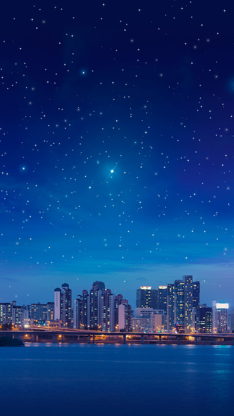 城市星空-【视觉中国】 screenshot