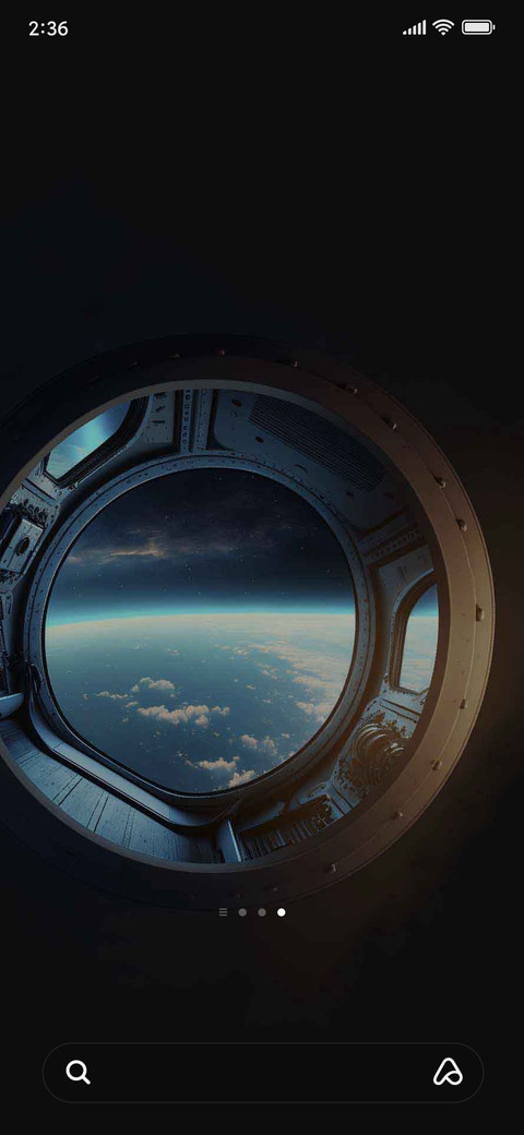 Empty window screenshot
