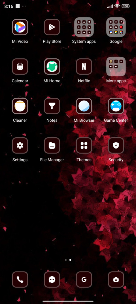Leaf screenshot