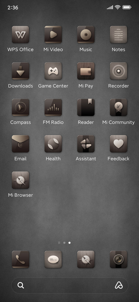 Dark v4 screenshot