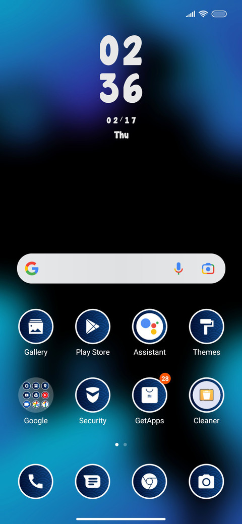 Abstract Glow screenshot