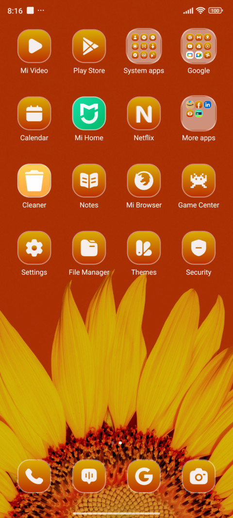 Sunflower CloseUp screenshot