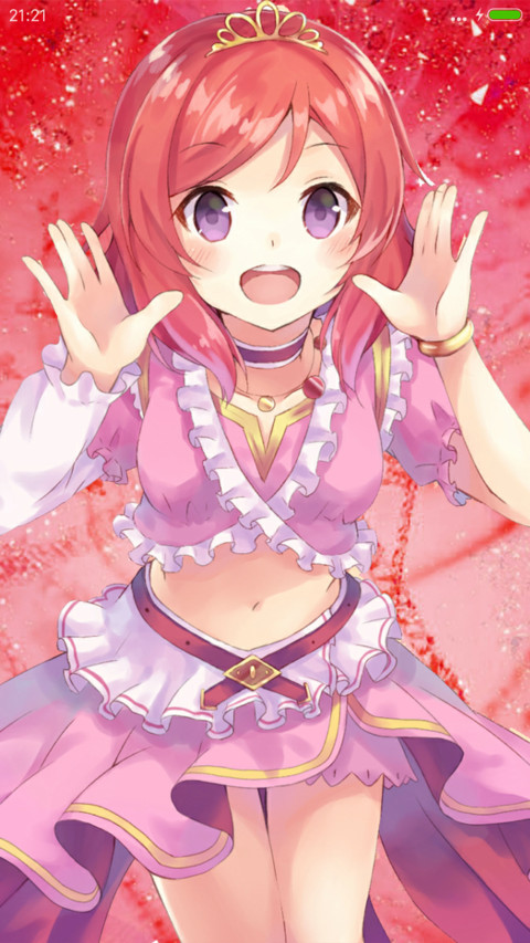 lovelive西木野真姬（全图标+9百变自定义锁屏+9壁纸+音乐界面+自由桌面） screenshot