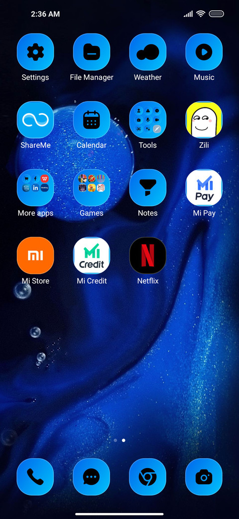 Liquid Blue screenshot