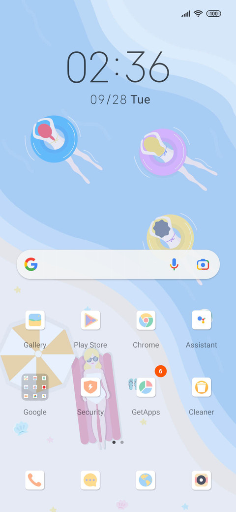 Simple summer screenshot
