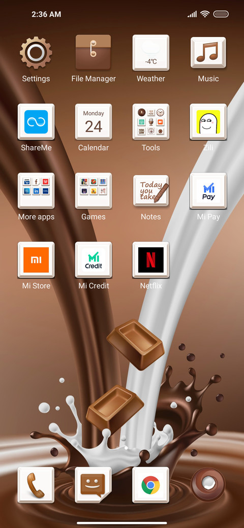 Chocolate screenshot