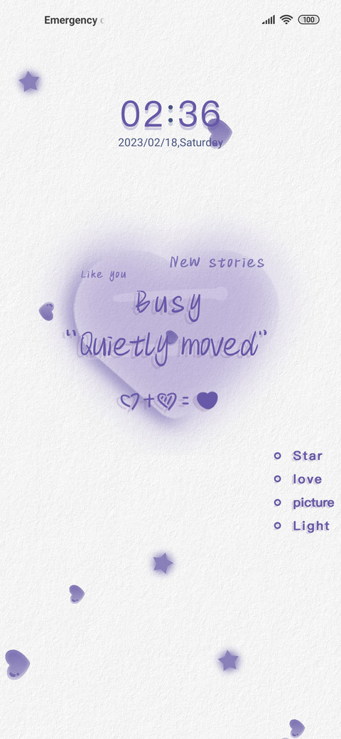 Heart words screenshot