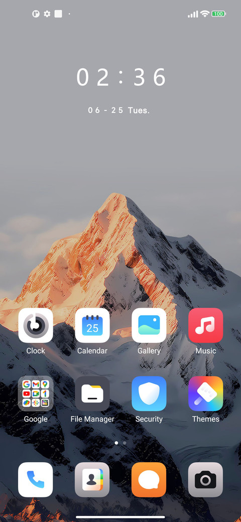 Mountainside Snow screenshot