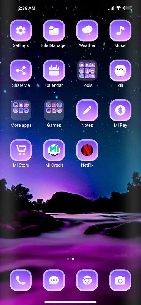 Scenery i screenshot
