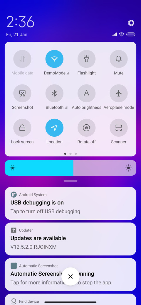 Colorful two screenshot