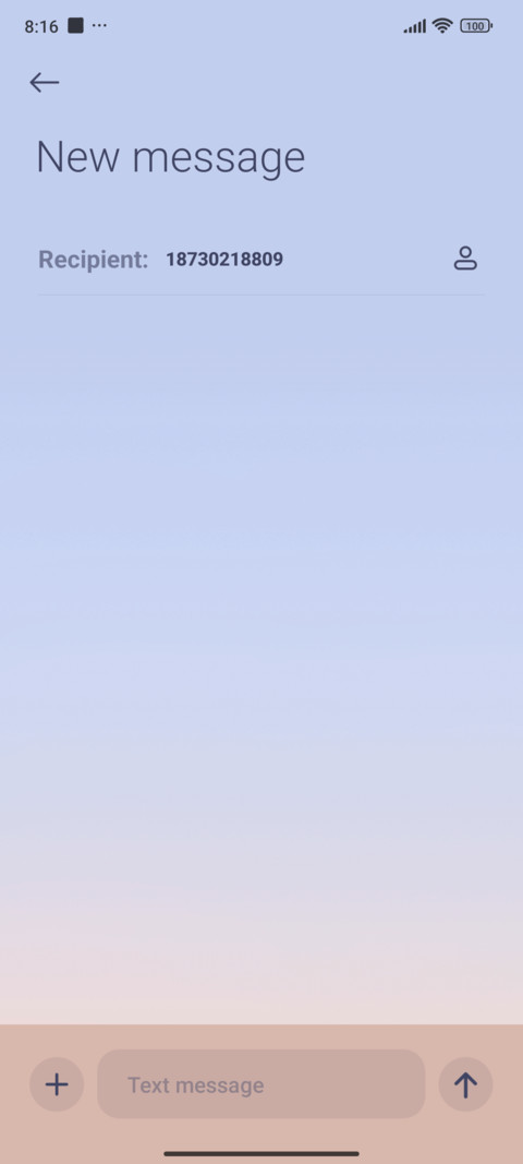 Winter snow scape screenshot