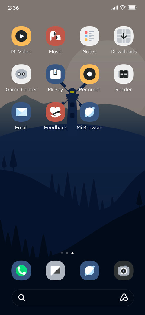 The evening breeze screenshot