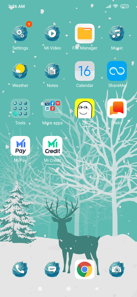 Snowfall screenshot