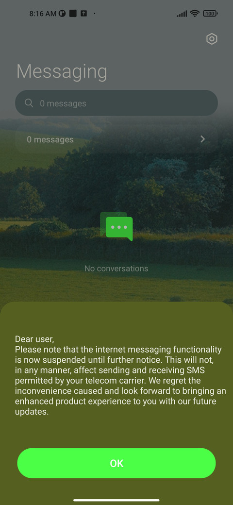 Spring simplicity screenshot