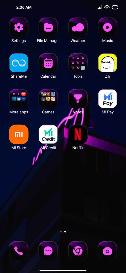 NeonBuild screenshot