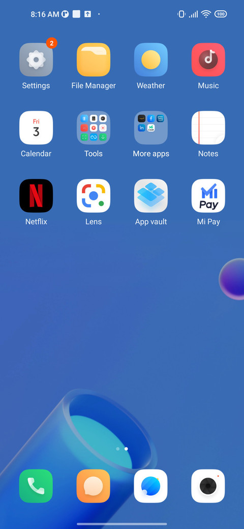Spectrum UI V13 screenshot