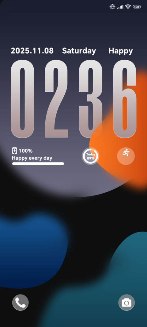 Orange Blue Dusk screenshot