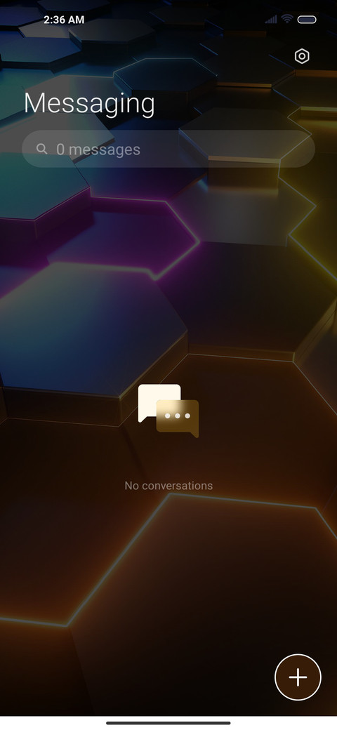Rainbow hexagon screenshot