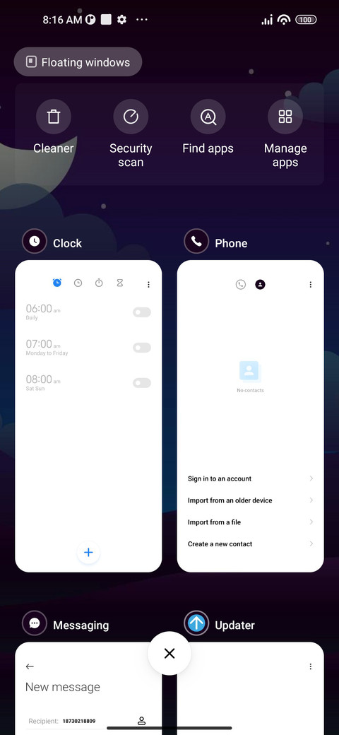 Landscape screenshot