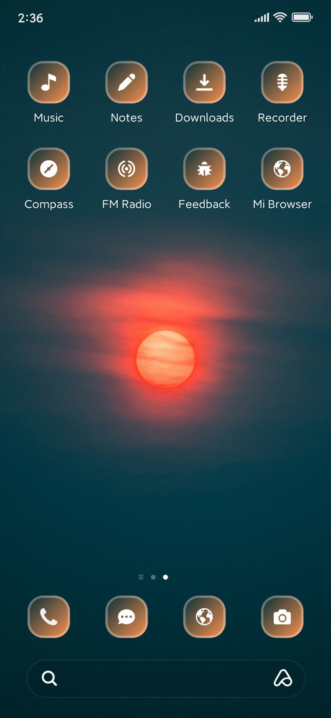Morning screenshot