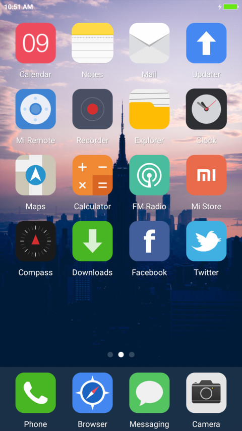 City iOS Style  screenshot