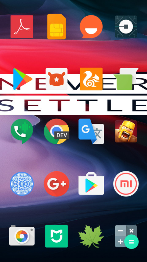 Oxygen UI V10 screenshot