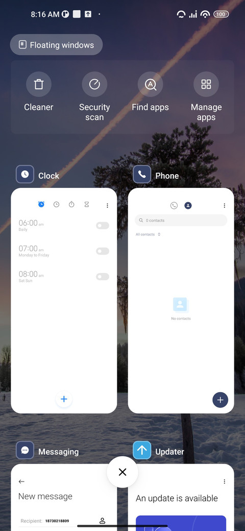 Lighting screenshot