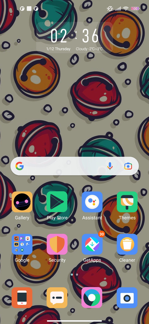 Snowflake Letter screenshot